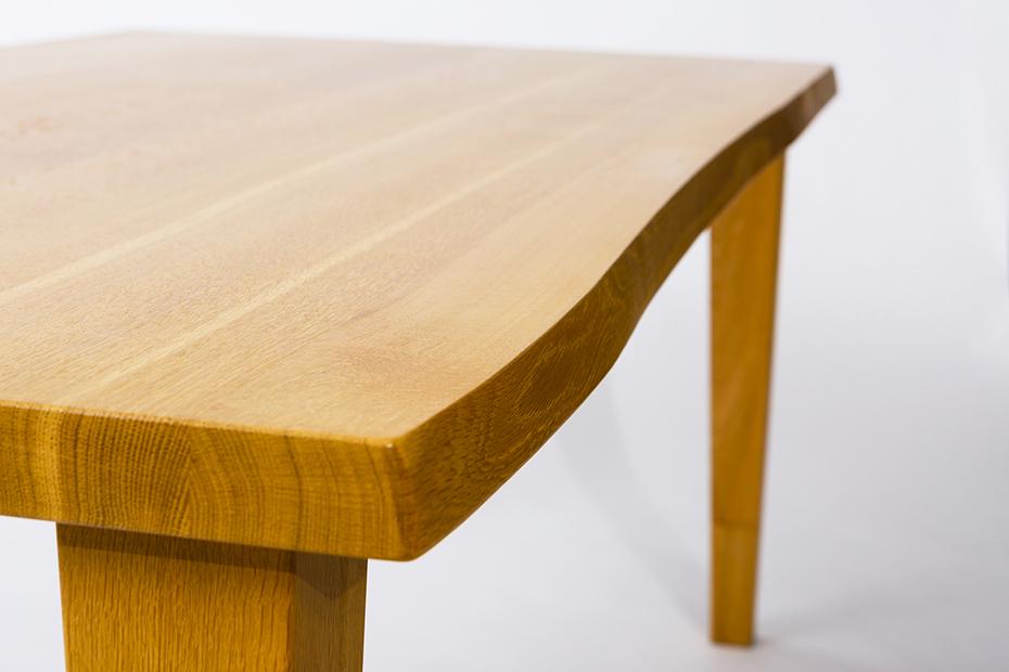 ナラ材のダイニングテーブル 180cm×85cm